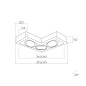 JF-111D-3L Светильник карданный Downlight   -  Встраиваемые светильники 